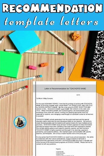 How to Write a Teaching Recommendation Letter - Template & Examples for Colleagues & Students