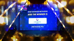 X METAVERSE PRO won "the Most Advanced Metaverse Project" at the Crypto Expo in Dubai on October 5th