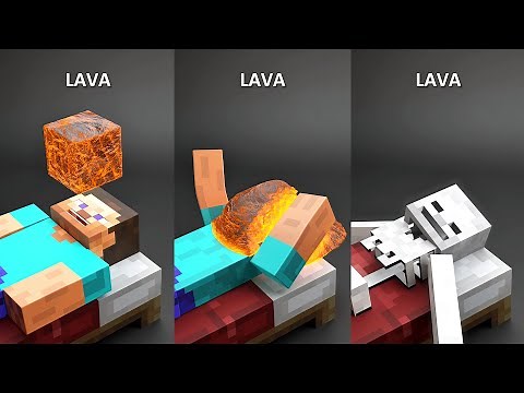 The Most Satisfying Minecraft Simulations 🔥Blender Physics Showcase