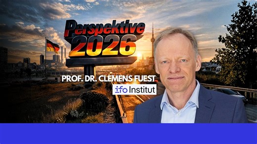 Prof. Fuest: Keine Stagnation 2026 - diese Risiken bleiben