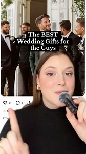 Best gifts for your groomsmen or groom #weddinggiftideas #weddinggiftsformen #groomsmengifts | Lynea D'Aprix