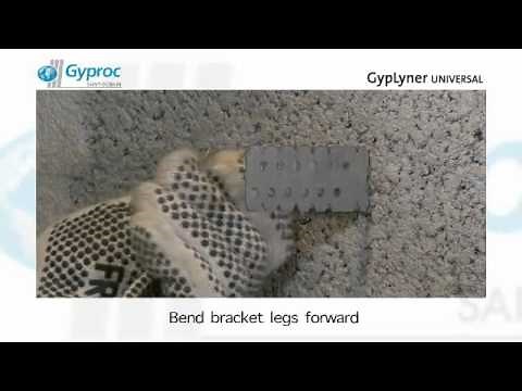 How to install GypLyner UNIVERSAL - Metal framed wall lining system