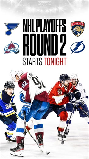 Round 2 of the NHL playoffs begins tonight with the battle of Florida and Blues/Avalanche | TSN