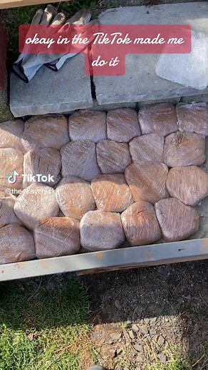 DIY Concrete Stones with Plastic Bags Tutorial