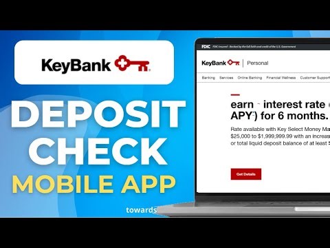How To Deposit Checks With Keybank Mobile App 2025 Step by Step