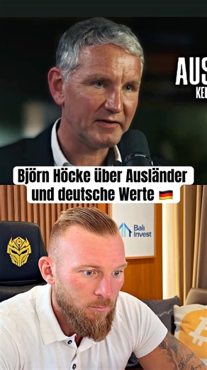 Björn Höcke on foreigners and German values ​​🇩🇪 #afd #politics #björnhöcke