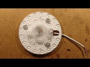 Inside a 12W LED module.