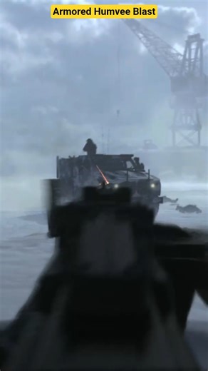 Armored Humvee Blast | COD MW3 Frozen Tundra | PS5 #Shorts