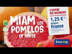 Offre spéciale agrumes chez Biocoop !