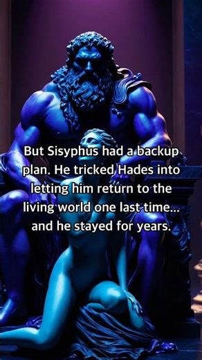 He Chained the God of Death 😱 #Mythology #sisyphus
