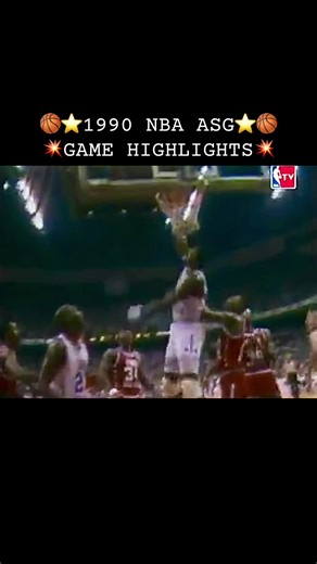 1990 NBA All-Star Game Highlights