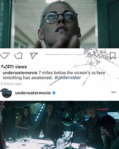 1.6K views · 22 reactions | When you're 37,000 feet below the water surface, where can you run? #Underwater stars Kristen Stewart, T.J. Miller and Vincent Cassel – in cinemas in cinemas now. | 20th Century Studios | Facebook