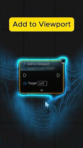 Add to Viewport Node Explained 🎬 #UnrealEngine #Blueprints #GameDev #3dgamedevelopment #games