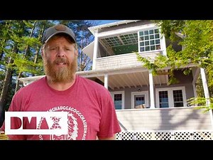 Historic Lake Camp Gets a Stunning Modern Exterior Renovation | Maine Cabin Masters
