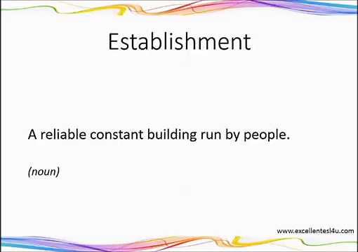 ESL Hotel Vocabulary