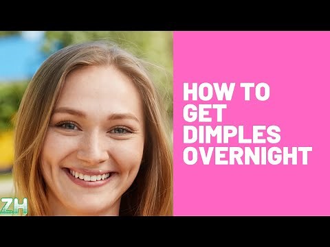 How to Get Dimples Overnight : Ways to Get Dimples Naturally on Your Cheeks