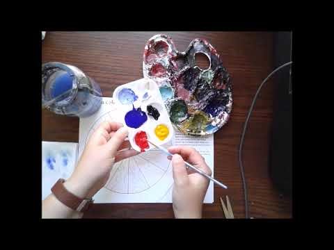 Mandala Color Wheel Demonstration Video