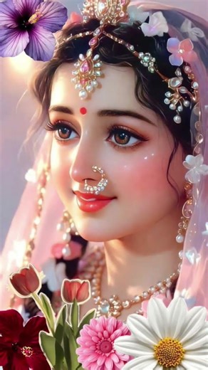 Radha Ji ❤️ What If Krishna Sang This Song For Her? 😍✨ | Divine Love Status #shorts