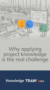 Why applying project knowledge is the real challenge