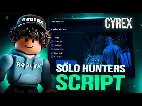 Solo Hunters Script *NO KEY* - Auto Farm, Kill Aura, Auto Skills, Auto Dungeons & More