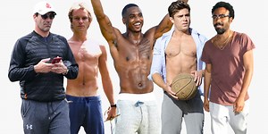 Just a Bunch of Hot Guys in Sweatpants to Warm You Up
