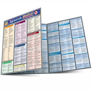 QuickStudy | Spanish Medical Conversation Laminated Study Guide