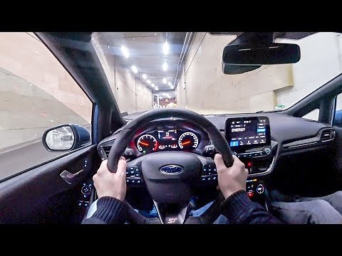 2019 Ford Fiesta ST (200PS) NIGHT POV DRIVE Onbaord