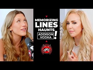 Memorizing Lines Haunts Addison Vodka!