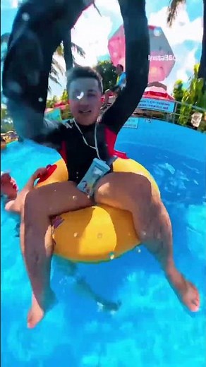 Testing the underwater video recording capabilities of the Insta360 camera and diving case 🤗🤩