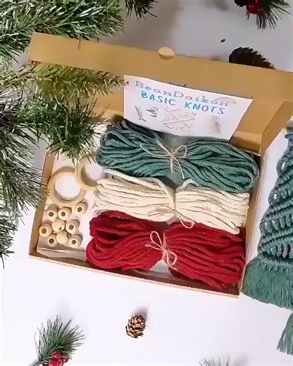 DIY Christmas Macrame Kit is an ideal choice for party favors and party decorations, popular with both kids and adults Love!!GET NOWhttps://www.daytwave.com/products/tree | World Conqueror 3-A1 | Facebook