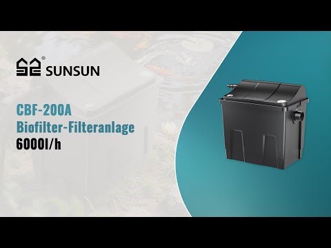 SunSun CBF-200A Biofilter-Filteranlage 6000l/h