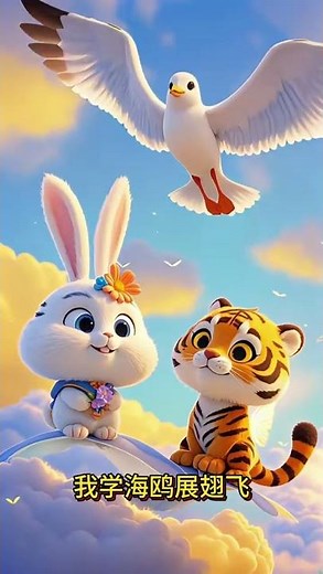 🎵 Kids Will Love It! “Two Tigers” Animation Boosts Senses and Learning Through Music! 🐯👶