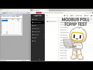Modbus TCP/IP Test with Sungrow Logger | Real-Time Voltage Polling