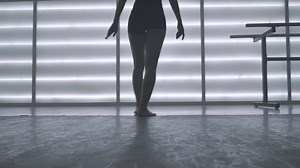 Ballet dancer's legs in position - Free Stock Video