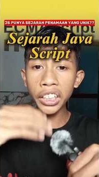 Sejarah JavaScript, Bukan karena mirip Java??