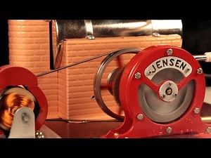 Jensen 95G Model Steam Turbine Power Plant | Live Steam