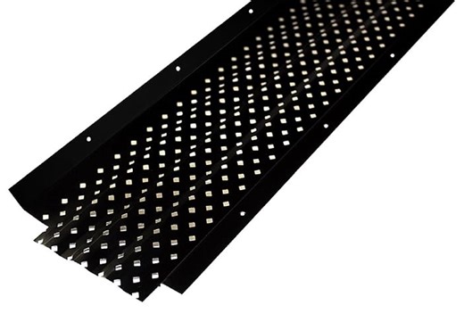 Spectra Metal Sales ASHIELD4 Armour Shield Gutter Guard, Corrosive Resistant Aluminum with Dura-Ridge Airflow System to