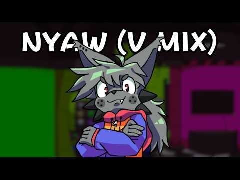 Nyaw (V Mix): Kapi's 5th Anniversary (Happy Birthday, Kapi!) Showcase (Botplay) | FNF Mod