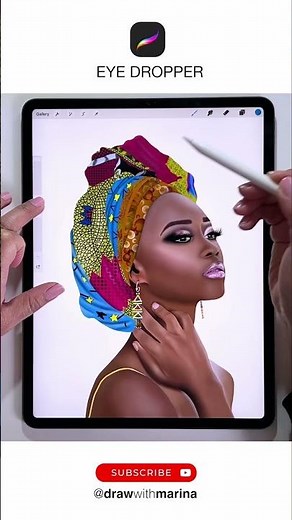 Procreate Tips and Tricks - How to use the Eye Dropper tool