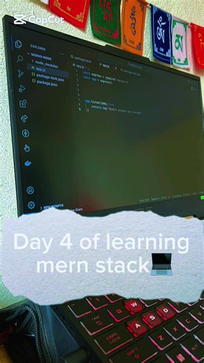 Day 4 of learning journey of mern stack💻✨with @Digital Pathshala if you want to learn and support me in this journey stay connected with me #mernstack #digitalpathsalanepal #mernstackdeveloper #learningjourney #softwareengineer