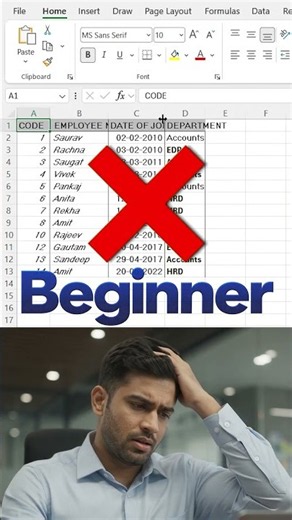 Adjust Column Width in Excel | Quick Excel Tip 🔥