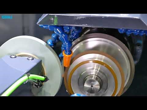 ロータリドレッサの取り付けとドレス手順/Rotary dresser installation & dressing procedure