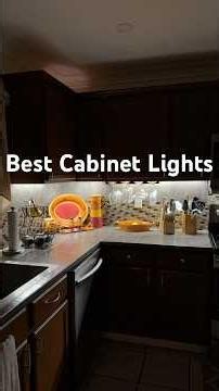 ✅Best Cabinet Lights for Kitchens in 2026 | Easy Install & Bright Results #cabinetlighting
