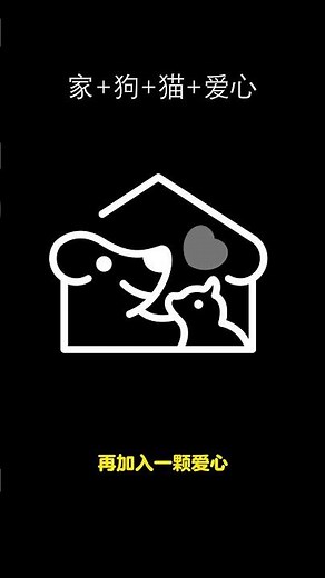 Creative Logo Design for Cat and Dog Pet Stores #design #logodesign #designer #设计师