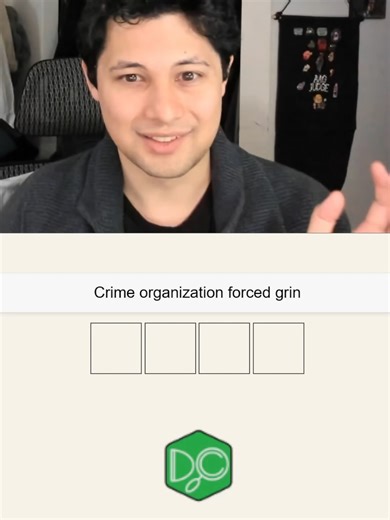 Daily Crypticle · Jan 17, 2026 “Crime organization forced grin (4)” #crypticcrossword #dailycrypticle #wordplay #bitcryptic