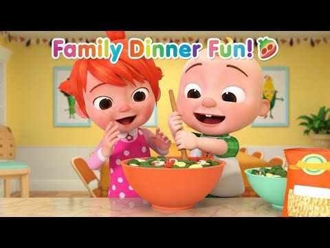 Dinner Time Song for Kids! 🍽️🎵