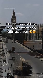 Old words we still use today and where they originated from #history #history #historyfacts #factsyoudidntknow #words #explained | History Dosage