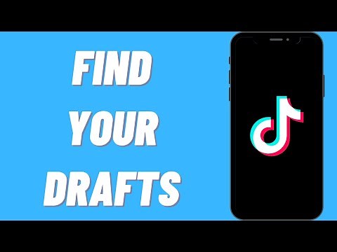 How To Find Your Drafts On TikTok | Find TikTok Drafts