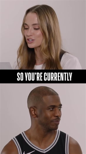 3M views · 10K reactions | Chris Paul is now only 3 assists away from passing Jason Kidd for 2nd all-time  CP3 gets his PG knowledge tested by Rachel Demita and so can you! Play trivia in the NBA App and watch the Spurs tonight at 7pm/et on NBA League Pass.: https://link.nba.com/CPTrivia-FB | NBA | Facebook