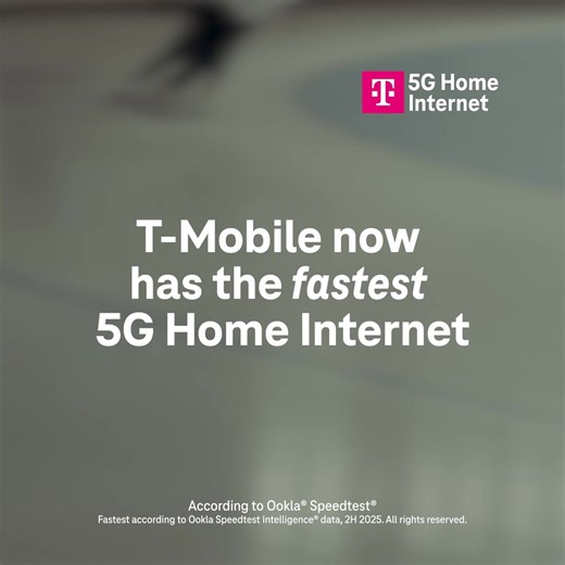 You overheard that right. T-Mobile 5G Home Internet now has the fastest 5G home internet. And just $35/mo. | T-Mobile